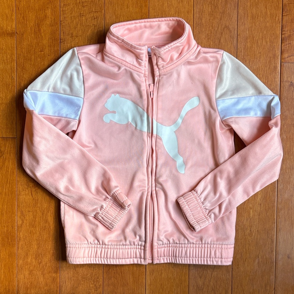 Girls Puma Zip Up
